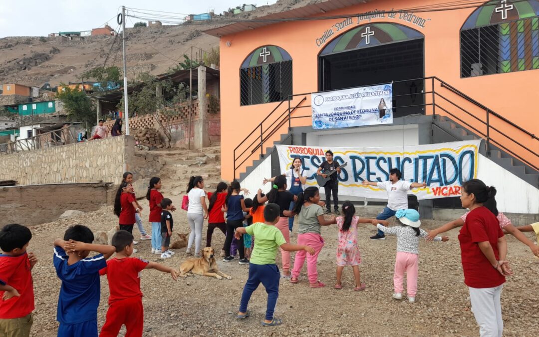 « FESTI JOAQUINA » dans la communauté de Santa Joaquina de Vedruna de El Ermitaño-Lima