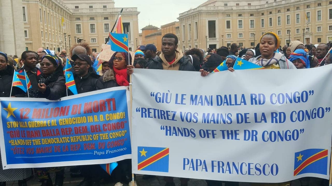 Marxa per la pau a la República Democràtica del Congo