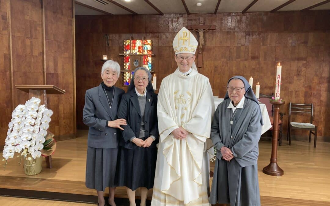Deux vies données : Jubilé de diamant et d&rsquo;or dans la mission Vedruna au Japon