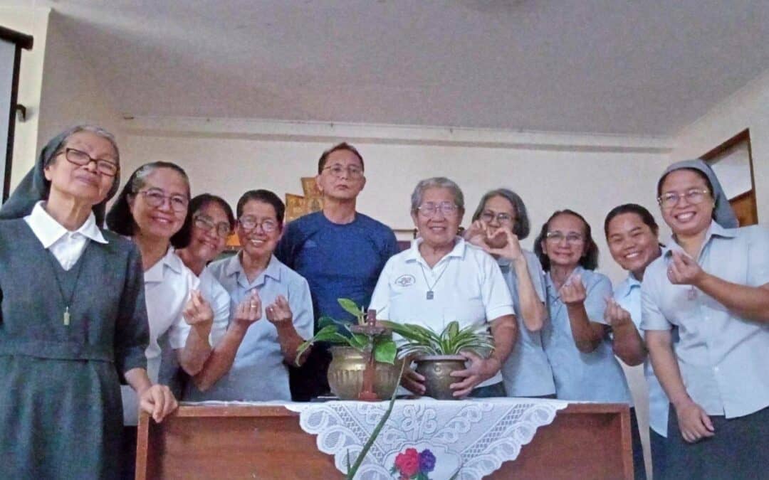 Le cercle de la vie – Voyage spirituel sur l&rsquo;écologie. Retraite annuelle des sœurs à Tagaytay City