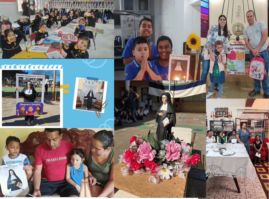 En VedrunAmerica, nous célébrons Sainte Joaquina en marchant ensemble vers le bicentenaire.