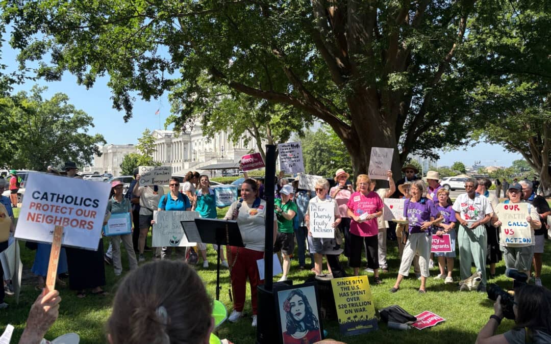 Vedruna en action : prière, présence et engagement face à des politiques injustes