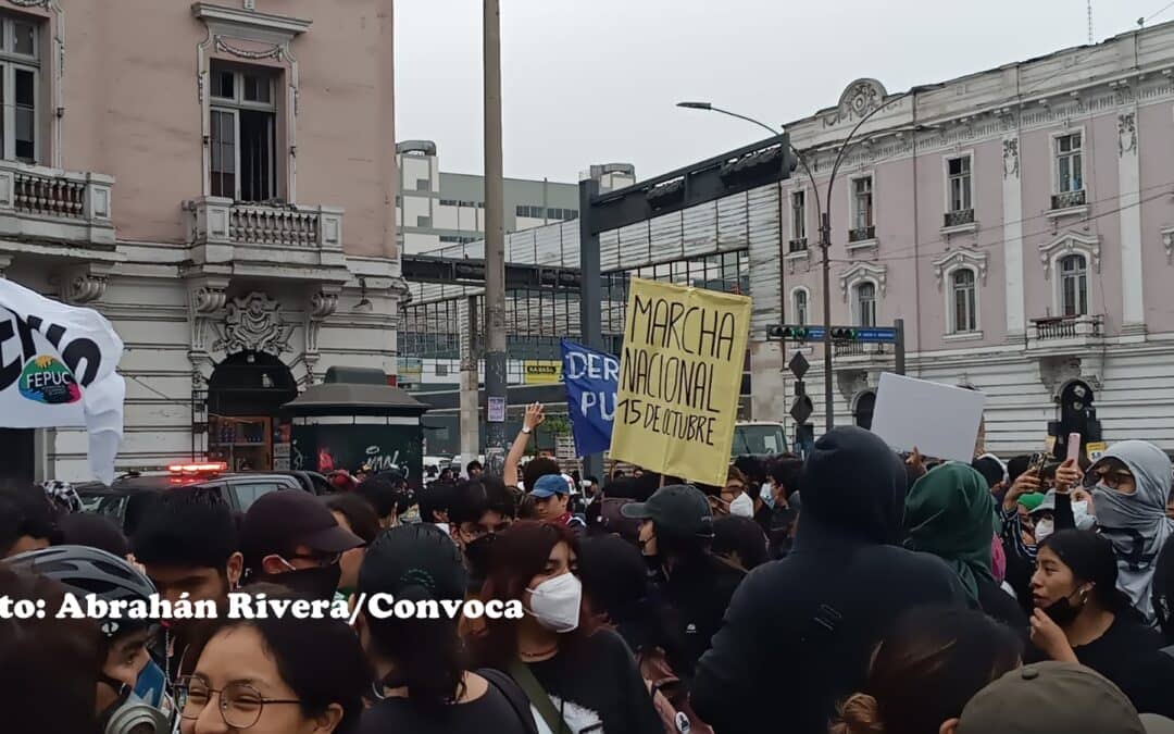 Communiqué de la Congrégation au Pérou sur la situation d&rsquo;injustice et de violence