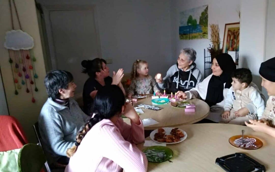 L&rsquo;engagement de Vedruna pour le droit au logement en Europe : campagne « Pour un présent avec un logement décent ».