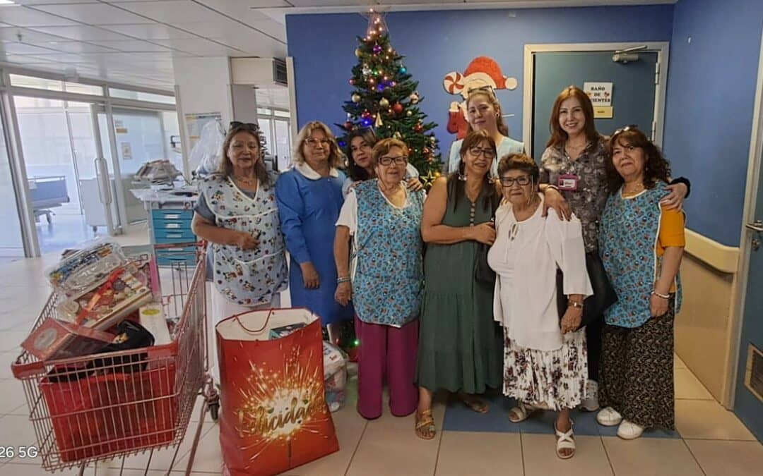 Quand l&rsquo;amour devient un cadeau : les volontaires de Vedruna accompagnent les enfants à l&rsquo;hôpital