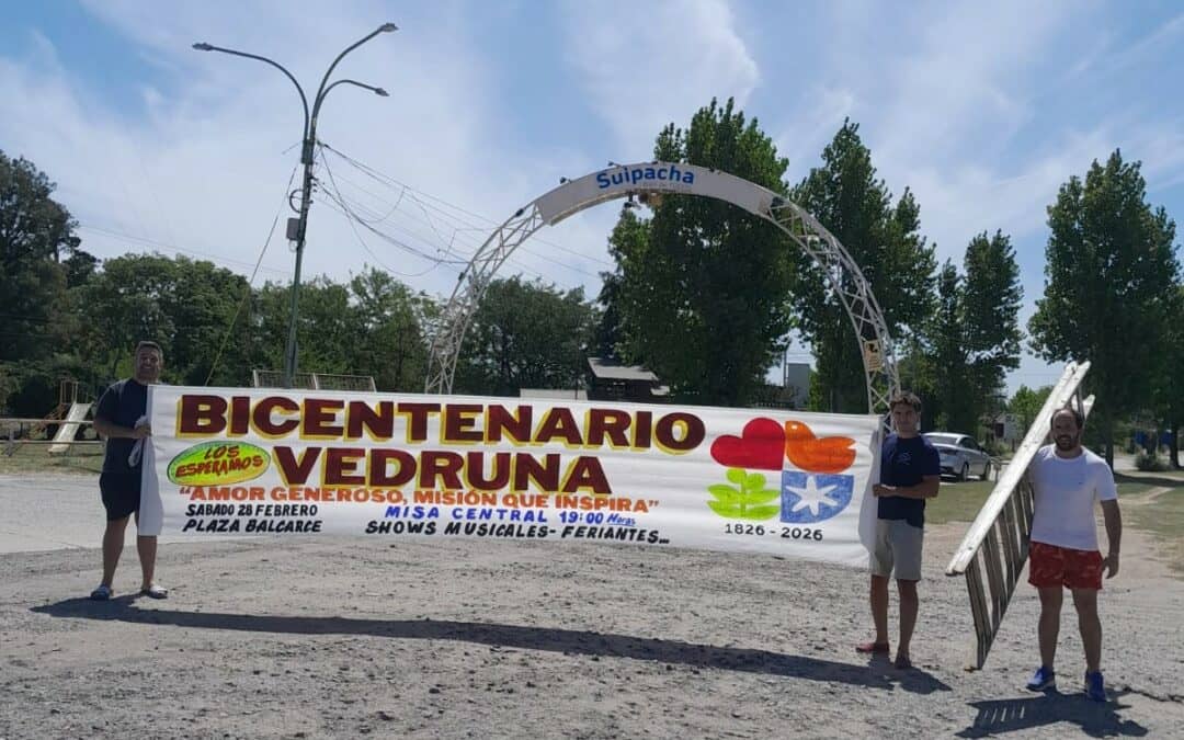Suipacha entre dans la dernière ligne droite de la préparation du bicentenaire de Vedruna