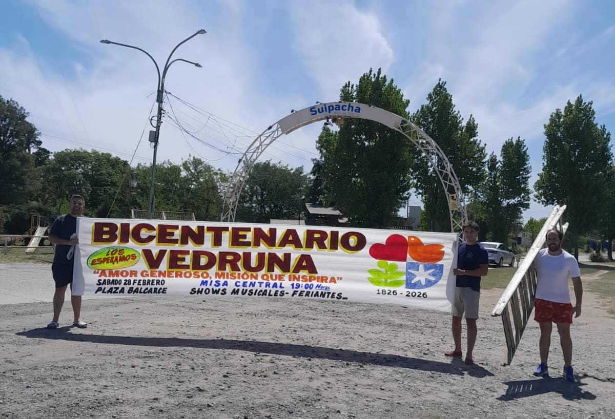 Suipacha entre dans la dernière ligne droite de la préparation du bicentenaire de Vedruna