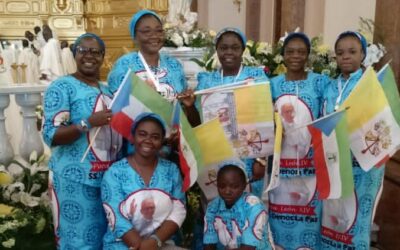 Présence de Vedruna lors de la visite du Pape Léon XIV en Guinée Équatoriale