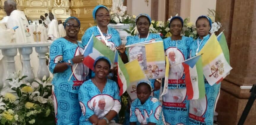 Présence de Vedruna lors de la visite du Pape Léon XIV en Guinée Équatoriale
