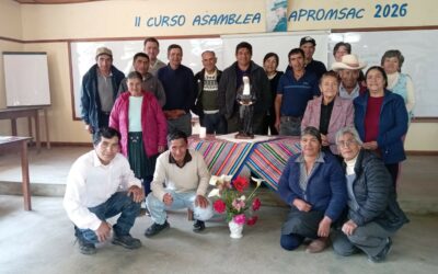 Asociación de Promotores de Salud de Celendín (APRONSAC) celebra 43 años de servicio, formación y espíritu Vedruna en Celendín