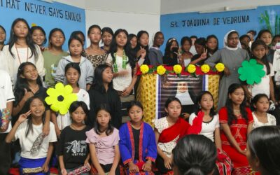 Discovering our roots: 60 students participate in a quiz on St. Joaquina de Vedruna in Mintong