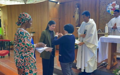Hermana Karen Jaramillo profesa sus primeros votos en Bogotá: “Libre para siempre por tu amor”