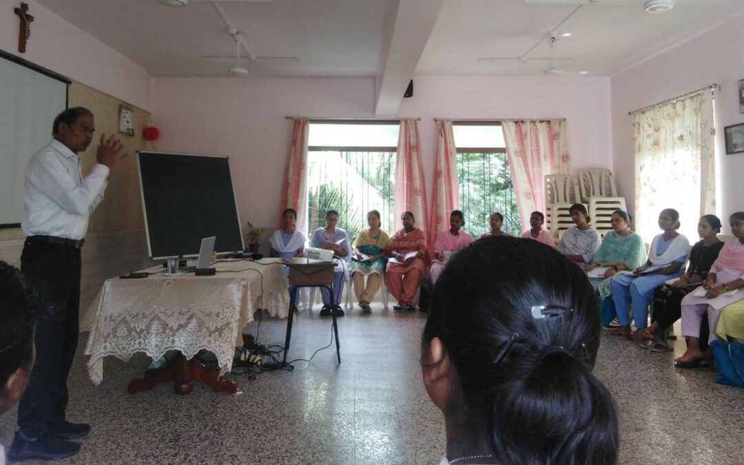 Intercongregational Class on Interculturality at Shradhaseri Novitiate: Mumbai